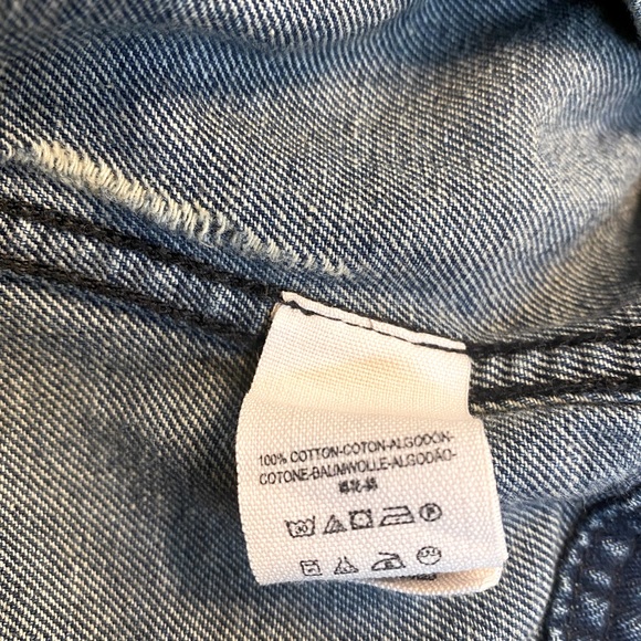 Free People Hooded Denim Jacket - Picture 5 of 6